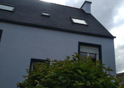 peinture toiture eternite ploudalmezeau après - Ravalement de façade